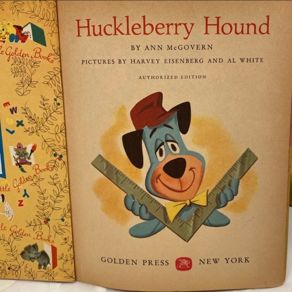 Vintage Little Golden ‘Huckleberry Hound’ Book - Picture 3 of 5